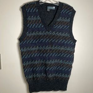 Christopher Hayes Scottish Wool Vest Men’s L